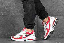 Кросівки чоловічі Nike Air Max 2,білі з червоним 41р, фото 3
