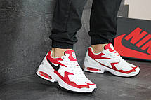 Кросівки чоловічі Nike Air Max 2,білі з червоним 41р, фото 2