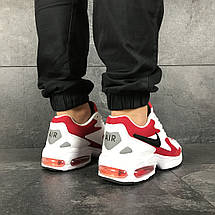 Кросівки чоловічі Nike Air Max 2,білі з червоним 41р, фото 3