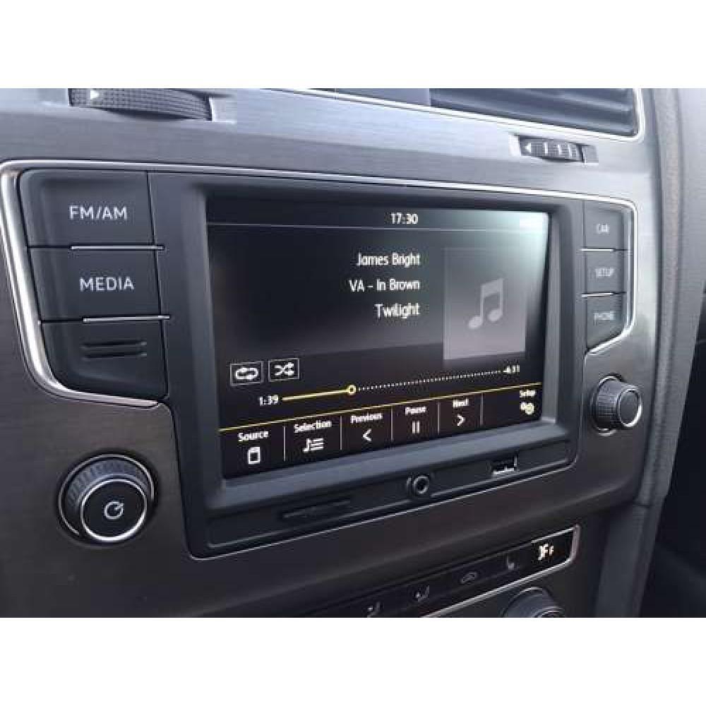 Купить Оригинальная штатная магнитола MIB2G Skoda, Volkswagen Mirror Link + GPS, цена 11856