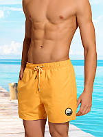 Пляжные мужские шорты желтые Doreanse 3808