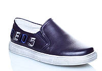 Качественные туфли-мокасины для мальчика бренда Солнце (Kimbo-o) (р. 27-32)