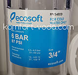 Фільтр механічного очищення Ecosoft 3/4" + картридж (без коробки), фото 3