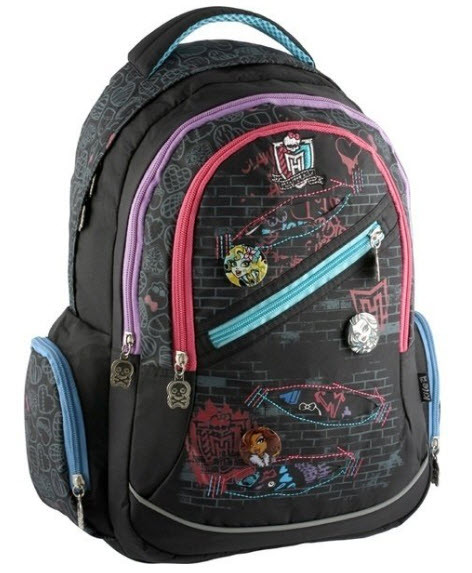 Рюкзак шкільний молодіжний Monster High MH14-563K