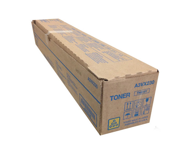 TN619Y Тонер Yellow (жовтий) на 64 000 копій, @5%