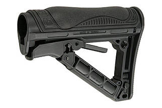 Kolba teleskopowa GOS-V1 - czarna [G&G] (для страйкболу), фото 2