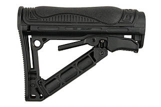 Kolba teleskopowa GOS-V1 - czarna [G&G] (для страйкболу), фото 4