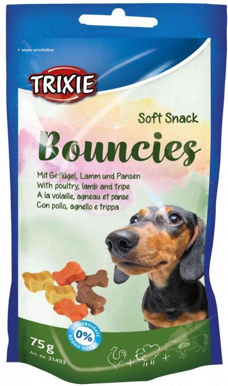Trixie TX-31493 кісточки "Bouncies" 75 г (ягня + птиця + пляшечка)