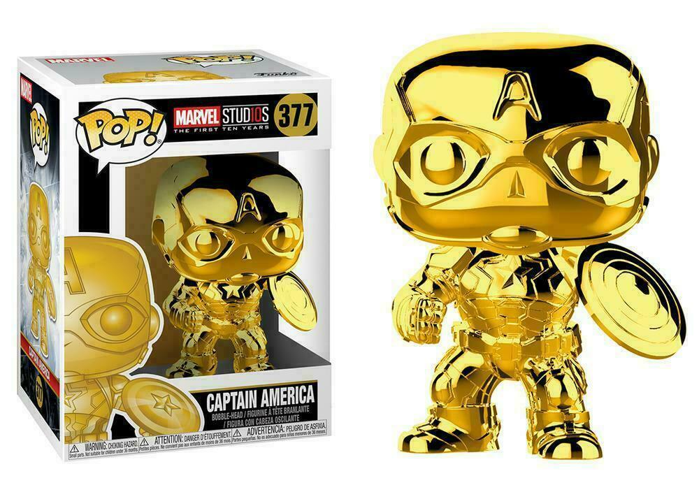 Фігурка Funko Pop Фанко Поп Marvel Studios 10 Captain America Капітан Америка Марвел 10 см MS CA377, фото 1