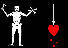 Прапор Веселий Роджер Бартолом'ю Робертса