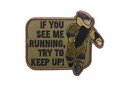 Нашивка EOD Running - Forest [MIL-SPEC MONKEY]