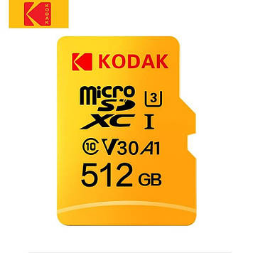 Оригінальний Kodak 512 GB Micro SD карта класу 10