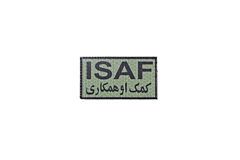 Нашивка IR - ISAF - GR (для страйкболу)