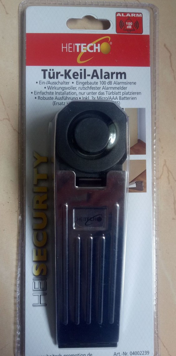 Сигналізація відкриття дверей з сиреною