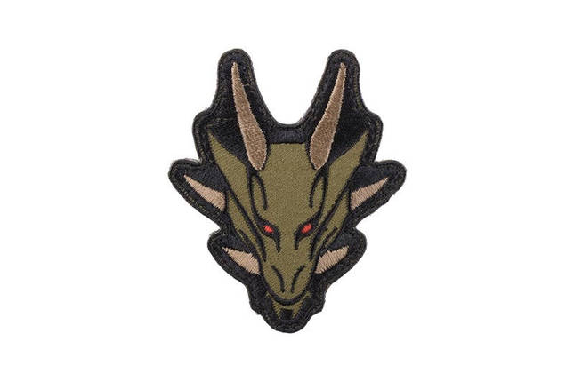 Нашивка Dragon Head - Forest [MIL-SPEC MONKEY] (для страйкболу), фото 1
