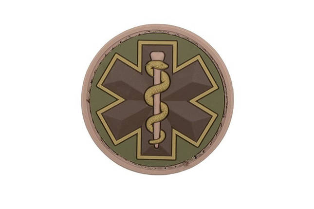 Нашивка EMT Star PVC - Multicam [MIL-SPEC MONKEY] (для страйкболу), фото 1