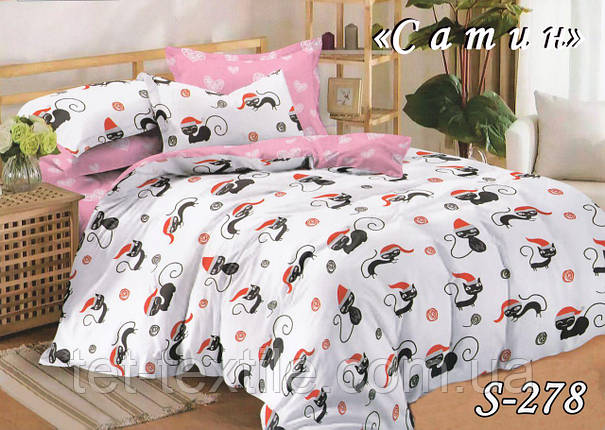 Постільна білизна ТЕТ Сатин (євро), фото 1