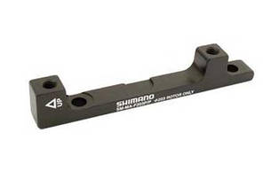 Адаптер гальма Shimano F203P/P Disk, з болтами кріп., чорний