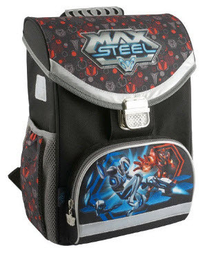 Рюкзак шкільний каркасний Max Steel MX14-529K, фото 1