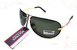 Окуляри антифари зелені,очки поляризаційні MATRIX + футболляр., фото 3
