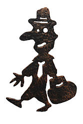 Фігурка на двері табличка чоловічий туалет