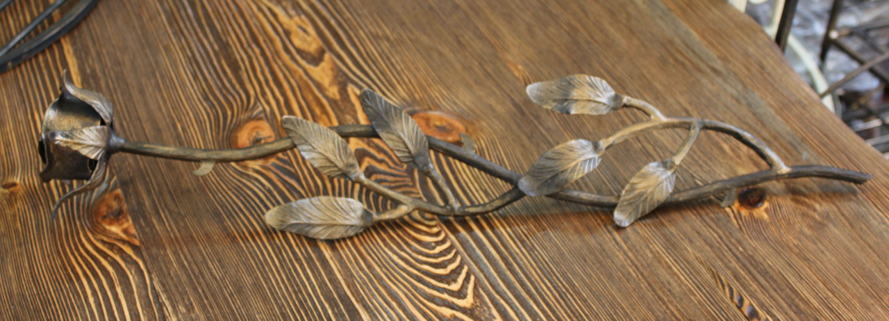 Кована троянда ручної роботи, фото 1