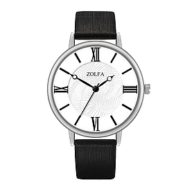 Жіночий годинник Zolfa з чорним ремінцем  ⁇  9216-1