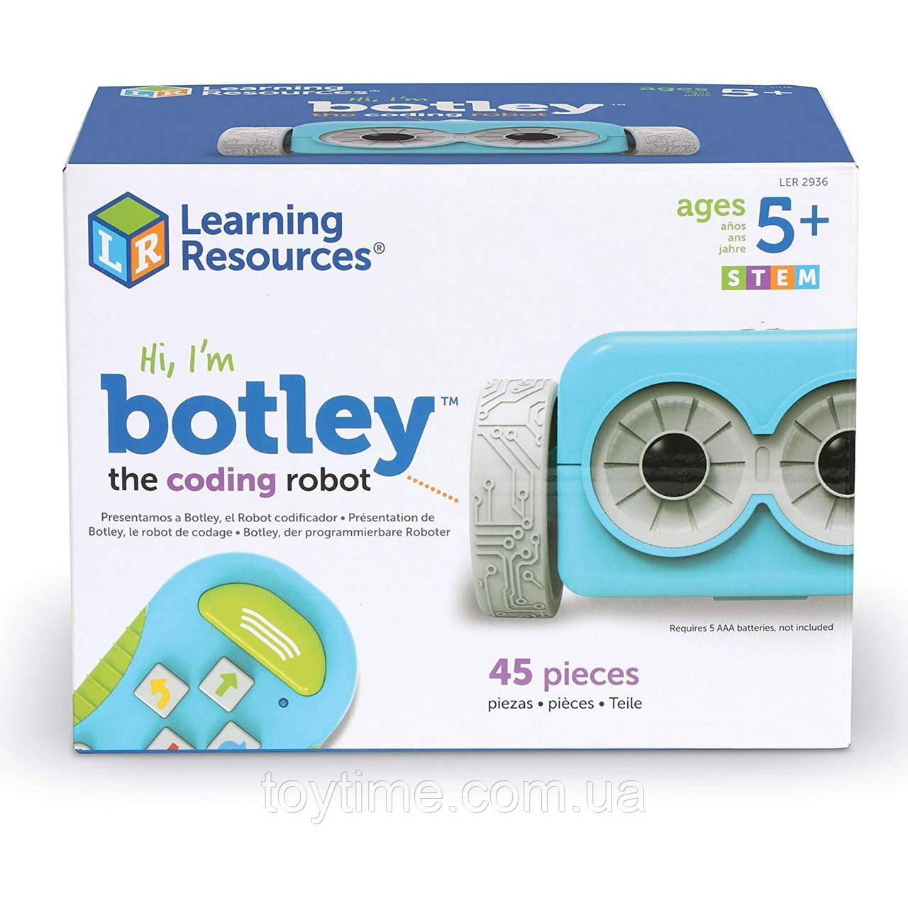 Робот Ботлі STEM іграшка для дитячого програмування/Botley the Coding Robot STEM Learning Resours