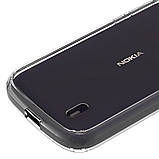 Прозорий силіконовий чохол для Nokia 1, фото 2