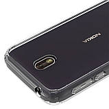 Прозорий силіконовий чохол для Nokia 1, фото 5