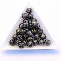 Бусини Ажурні 8 мм Плактина (30 шт.)