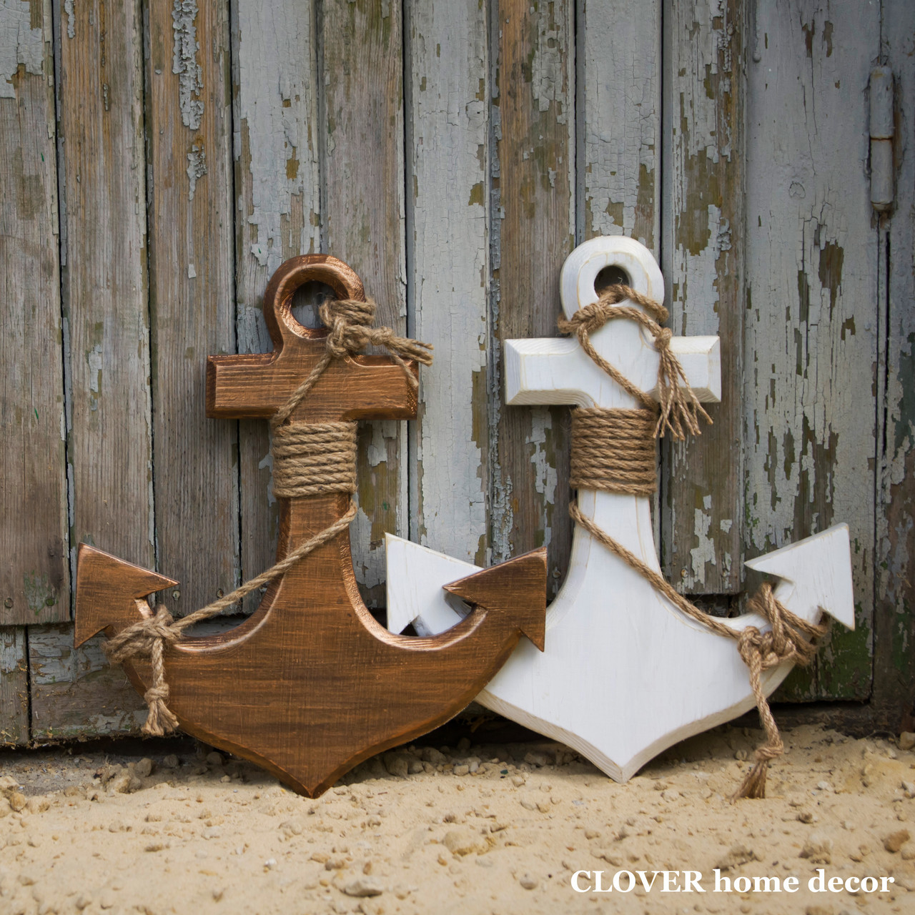Набір дерев'яних якорей, фото 1