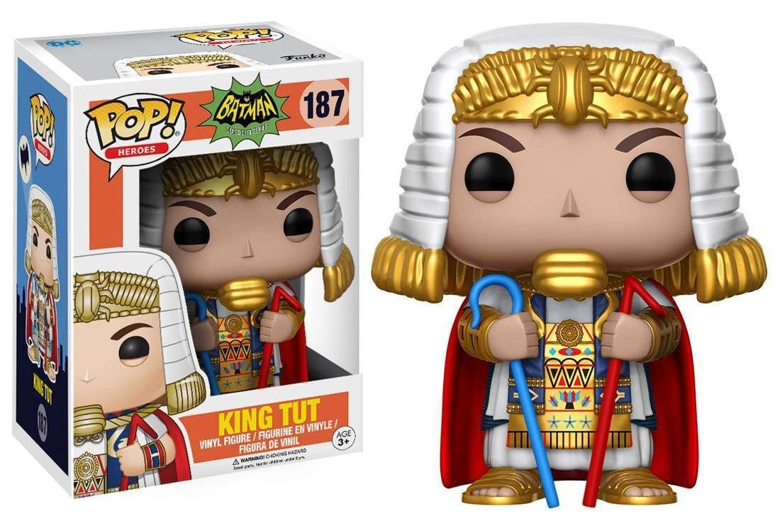 Фігурка Funko Pop Фанко Поп МакЕлрой Тутанхамон King Tut серіал Batman 66 King Tut Бетман 10см DCB KT187