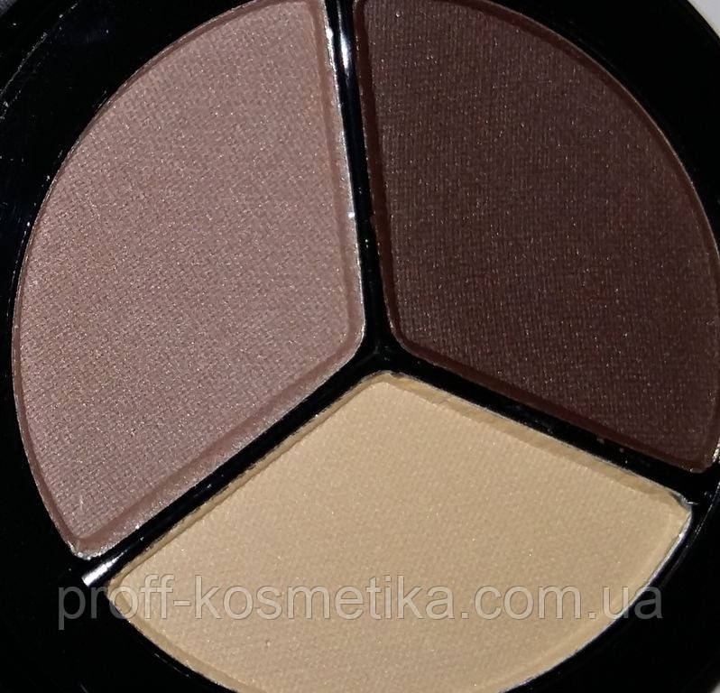 Тіні для повік Потрійні Матові Люкс (101) Triple Eyeshadows Trio Matt Paese