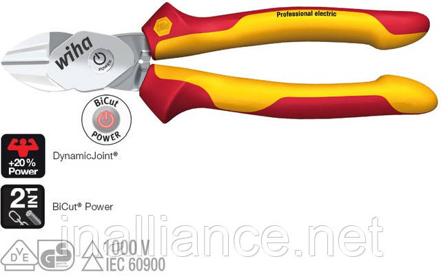 Бокорізи посилені високопродуктивні 200 мм з перемикачем BiCut Professional electric Wiha 38191