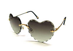 Сонцезахисні окуляри сердечка жіночі Chloe