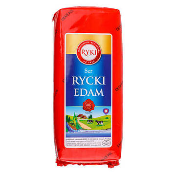 Сир твердий Edam Rycki