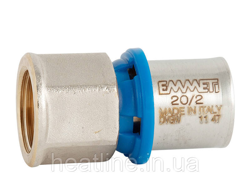 Муфта з внутрішньою різзю Emmeti (FIV) 20х1/2" (Пресс фітинг)