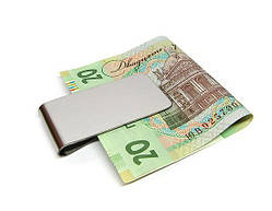 Затискач для купюр чоловічий сталевий