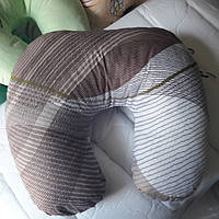 Подушка дорожня під шию бавовна