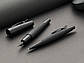 Перова ручка Faber-Castell E-motion pure Black, корпус матовий чорний, перо М, 148620, фото 8