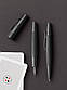 Перова ручка Faber-Castell E-motion pure Black, корпус матовий чорний, перо М, 148620, фото 9