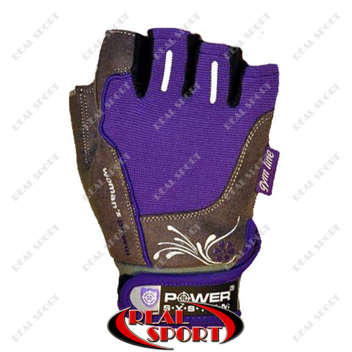 Перчатки для фитнеса Power System PS-2570, фиолетовые - фото 1 - id-p107464161