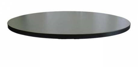Круглая столешница для кухонного стола (ДСП 25 мм) D800 черный ф-ка Новый стиль - фото 1 - id-p1012109526