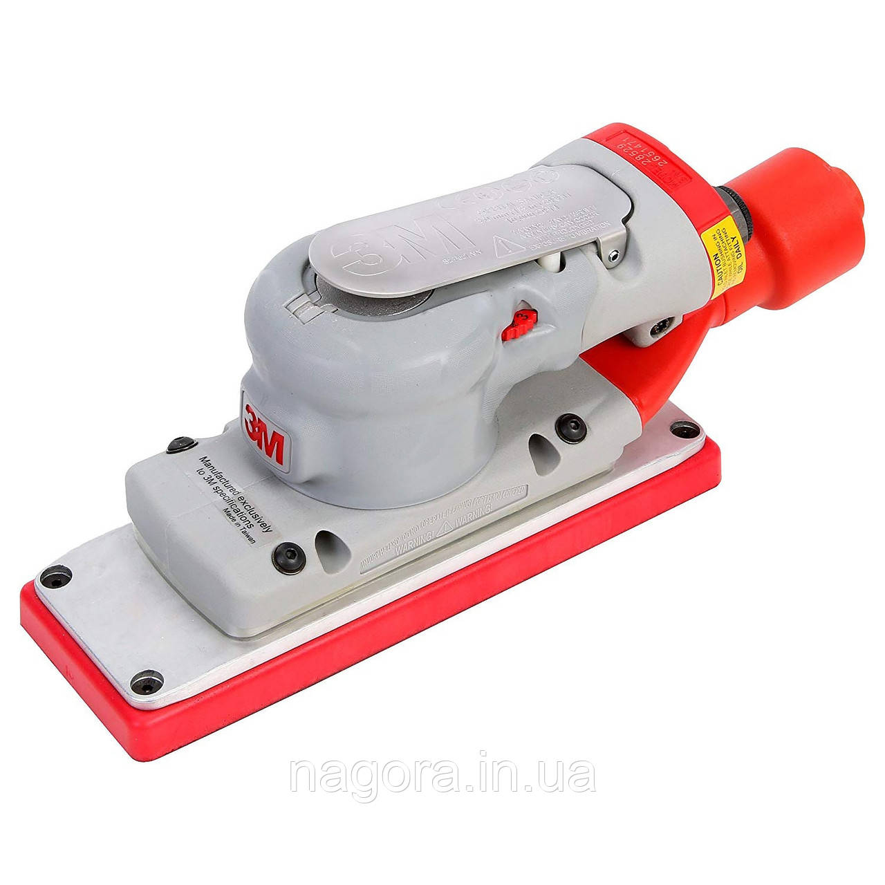 Пневматична плоскошліфувальна машинка 3M™ Elite 70*198мм CV 3мм зовнішній пиловідведення, фото 1