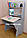 Розширювальна парта-стіл для школярів "ТСУ-80см", кольори різні, фото 4