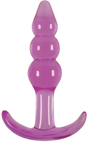Анальна пробка JELLY RANCHER T-PLUG RIPPLE PURPLE