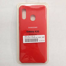 Чехол Samsung A20 /A30 Silicon Case Red