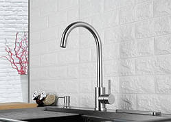 Змішувач для кухні з неіржавкої сталі (SUS304) SANTEP 765