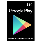 Подарункова карта Google Play Gift Card на суму 10 USD, US-регіон